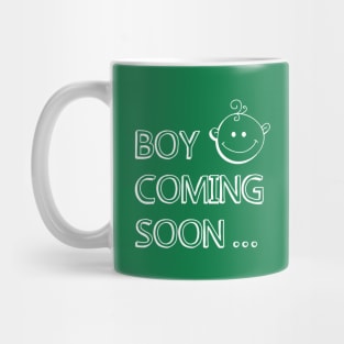 Boy coming soon Mug